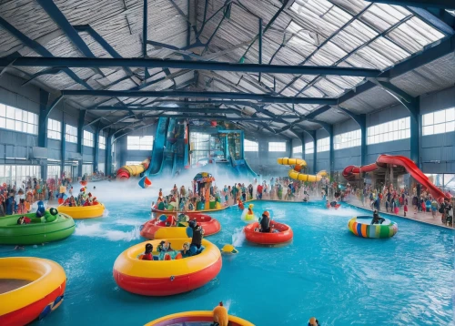 white water inflatables,leisure facility,water park,underwater playground,underwater sports,dolphinarium,indoor games and sports,inflatable pool,aqua studio,leisure centre,trampolining--equipment and supplies,acquarium,bouncing castle,play area,surface water sports,diamond lagoon,ski facility,boardsport,children's interior,termales balneario santa rosa,Illustration,Realistic Fantasy,Realistic Fantasy 24