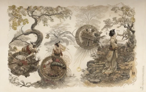 oriental painting,chinese art,yi sun sin,hunting scene,luo han guo,chinese icons,taiwanese opera,capricorn mother and child,xing yi quan,traditional chinese,khokhloma painting,lithograph,peking opera,chinese screen,shuanghuan noble,dongfang meiren,nước chấm,traditional chinese musical instruments,bodhisattva,illustrations,Game Scene Design,Game Scene Design,Japanese Martial Arts