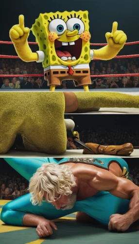 sponge,sponges,wrestling,wrestle,house of sponge bob,professional wrestling,sponge bob,folk wrestling,push-ups,catch wrestling,wrestler,brock coupe,pommel horse,homer simpsons,plank,arm wrestling,dab,crawl,planking,wrestling shoe,Photography,Documentary Photography,Documentary Photography 06