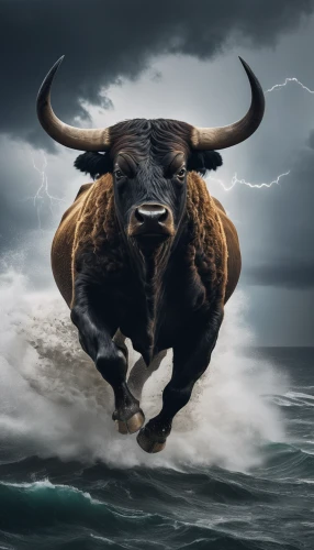 bull,buffalo herd,buffalo,buffalo herder,cape buffalo,texas longhorn,bullish,bulls,water buffalo,taurus,the zodiac sign taurus,bison,tribal bull,horoscope taurus,dow jones,bos taurus,bull riding,buffaloes,stock markets,african buffalo,Art,Artistic Painting,Artistic Painting 21