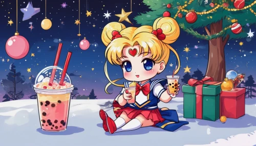 christmas banner,christmas wallpaper,bell and candy cane,advent star,christmasbackground,christmas background,natal lily,christmas sweets,christmas snowy background,christmas drink,christmasstars,3 advent,merry,christmas picture,christmas stickers,christmas items,cones-milk star,4 advent,cones milk star,retro christmas girl,Illustration,Japanese style,Japanese Style 06