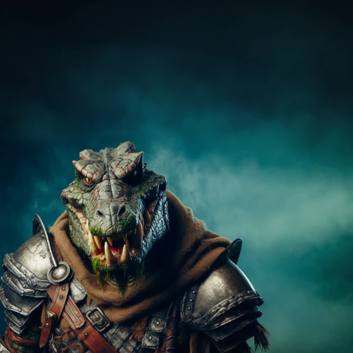 orc,half orc,kobold,alien warrior,painted dragon,saurian,green dragon,warrior and orc,fantasy warrior,warlord,bronze horseman,goblin,kosmus,reptillian,iron mask hero,heroic fantasy,kadala,ork,fantasy portrait,skyrim