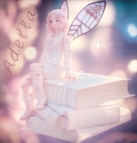 little girl fairy,fairy,child fairy,fairy house,fairy tale character,angel gingerbread,vintage angel,3d fantasy,book antique,fairytales,faerie,hymn book,prayer book,handmade doll,fairy queen,garden fairy,faery,rosa 'the fairy,angel playing the harp,bokeh effect,Game&Anime,Manga Characters,Moon Night