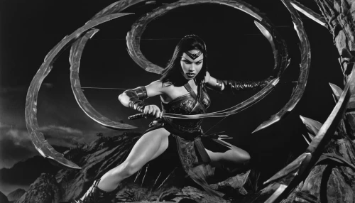 tura satana,wonderwoman,jane russell-female,wonder woman,vampira,the enchantress,fantasy woman,jane russell,anna may wong,wonder woman city,sorceress,warrior woman,hedy lamarr-hollywood,maureen o'hara - female,hedy lamarr,female warrior,goddess of justice,cybele,queen of the night,huntress,Photography,Black and white photography,Black and White Photography 11