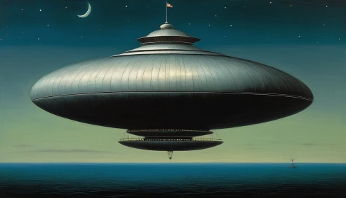 flying saucer,airships,airship,heliosphere,brauseufo,saucer,planetarium,ufo,panopticon,diving bell,ufo intercept,gas balloon,unidentified flying object,air ship,musical dome,aerostat,ufos,lunar prospector,blimp,klaus rinke's time field,Art,Artistic Painting,Artistic Painting 02