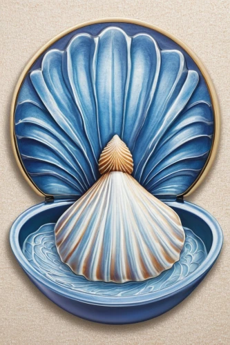 blue sea shell pattern,scallop,sea shell,bivalve,sfogliatelle,seashell,clam shell,chambered nautilus,clamshell,water lily plate,baltic clam,seashells,abalone,watercolor seashells,beach shell,decorative plate,blue and white porcelain,nautilus,deep sea nautilus,shell,Illustration,Abstract Fantasy,Abstract Fantasy 21