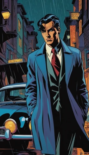 detective,overcoat,the suit,smoking man,spy visual,mafia,gentleman icons,daredevil,private investigator,kingpin,two face,secret agent,austin cambridge,mobster,riddler,businessman,blind alley,frock coat,business man,white-collar worker,Illustration,American Style,American Style 05