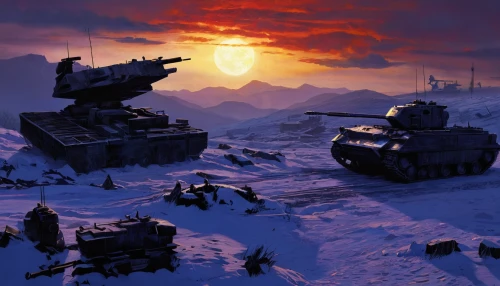 stalingrad,snow landscape,russian winter,m1a2 abrams,glory of the snow,snowy landscape,lost in war,winter landscape,m1a1 abrams,winter background,self-propelled artillery,snow scene,tracked armored vehicle,game illustration,russian tank,dusk background,deep snow,cg artwork,sci fiction illustration,combat vehicle,Conceptual Art,Sci-Fi,Sci-Fi 08