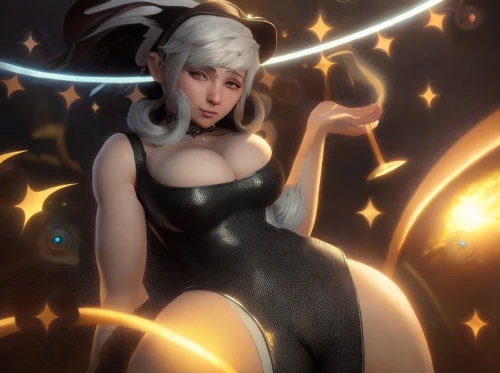 tiber riven,cruella,fantasia,ursa,cg artwork,eris,neo-burlesque,cruella de ville,piko,star mother,sorceress,eve,artemis,queen of the night,a200,sparkler,fran,ephedra,ophiuchus,dark elf,Common,Common,Game