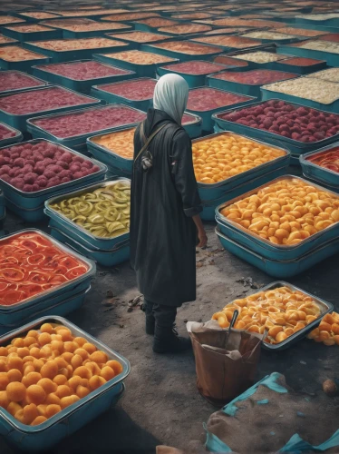 fruit market,vegetable market,apricots,the market,tangerines,cart of apples,roma tomatoes,souk,souq,market vegetables,fruit stand,dried apricots,vendors,kumquats,market,large market,greengrocer,marrakech,cheese puffs,marrakesh,Conceptual Art,Sci-Fi,Sci-Fi 11