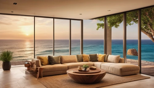 window with sea view,ocean view,modern living room,luxury home interior,living room,window treatment,living room modern tv,glass wall,beach house,dunes house,great room,seaside view,penthouse apartment,livingroom,luxury property,window covering,contemporary decor,beautiful home,sea view,window film,Photography,General,Commercial