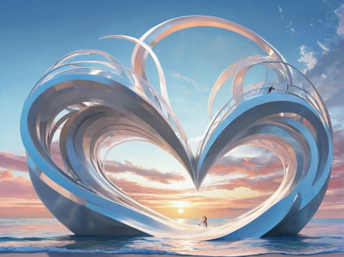 heart swirls,heart flourish,heart and flourishes,watery heart,heart icon,heart shape frame,heart background,love symbol,true love symbol,love in air,heart chakra,heart design,hearts 3,the luv path,two hearts,heart energy,torus,all forms of love,divine healing energy,winged heart,Conceptual Art,Sci-Fi,Sci-Fi 24