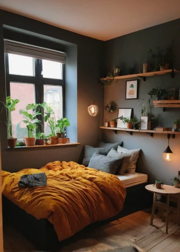 bedroom,modern room,loft,shared apartment,an apartment,danish room,apartment,livingroom,home interior,guest room,great room,one-room,one room,modern decor,scandinavian style,apartment lounge,guestroom,children's bedroom,living room,bedroom window,Art,Classical Oil Painting,Classical Oil Painting 06