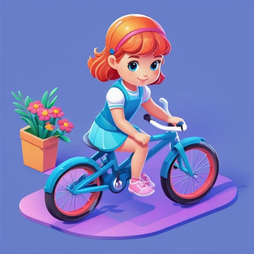 woman bicycle,girl with a wheel,kids illustration,bicycle,vector girl,bike kids,tricycle,cycling,biking,bicycling,retro girl,bike,floral bike,cyclist,vector illustration,bicycle ride,game illustration,bycicle,bicycle riding,racing bicycle,Unique,3D,Isometric
