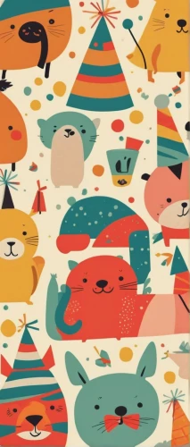 seamless pattern,seamless pattern repeat,wrapping paper,background pattern,forest animals,woodland animals,candy pattern,whimsical animals,memphis pattern,summer pattern,scrapbook paper,christmas pattern,animal shapes,gift wrapping paper,retro pattern,animal stickers,christmas wrapping paper,kids illustration,nautical bunting,round animals,Illustration,Vector,Vector 20