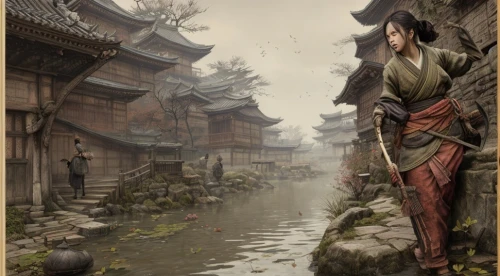 yi sun sin,chinese art,oriental painting,tsukemono,japanese art,goki,wuchang,mulan,xing yi quan,geisha,kyoto,xi'an,asian architecture,chinese architecture,samurai,japan landscape,the wanderer,suzhou,background with stones,xun,Game Scene Design,Game Scene Design,Japanese Martial Arts