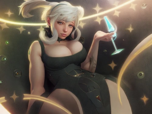 tiber riven,cassiopeia,sorceress,transistor,fantasy portrait,ursa,fantasia,piko,eris,sparkler,aurora,navi,pixie,the enchantress,elza,artemis,zodiac sign libra,lux,summoner,gara,Common,Common,Game