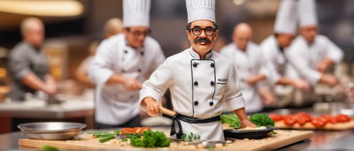 chef,men chef,chef's uniform,chef hat,chef hats,ratatouille,chef's hat,chefs kitchen,cooking show,chefs,culinary,hors' d'oeuvres,food preparation,teppanyaki,gastronomy,catering,waiter,cuisine,caterer,sicilian cuisine,Unique,3D,Panoramic