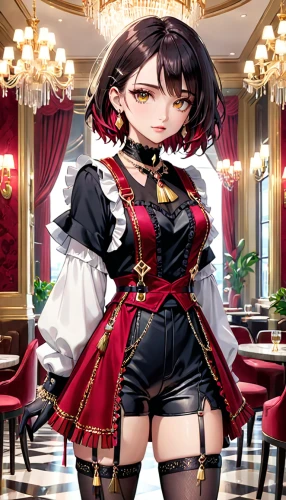 poker primrose,velvet,honmei choco,nero,military uniform,vexiernelke,swordswoman,sword lily,steampunk,fran,persona,fuki,admiral,yukio,red robin,ara macao,valentine background,wiz,nico,erika,Anime,Anime,General