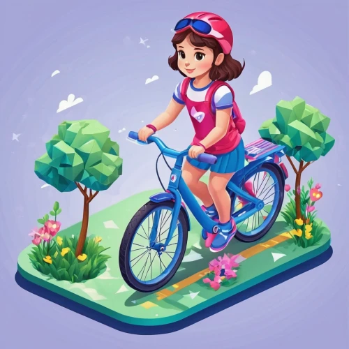 woman bicycle,cycling,bicycle ride,bicycling,bicycle,biking,bicycle riding,game illustration,bike,floral bike,bike ride,bike riding,cyclist,girl with a wheel,racing bicycle,acerola,training wheels,bycicle,bike kids,bicycle jersey,Unique,3D,Isometric