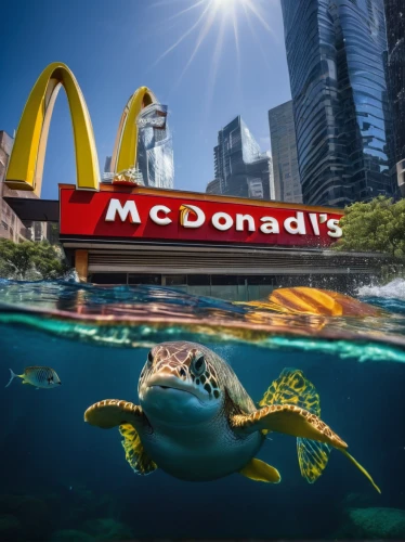 mcdonald's,mcdonald,mcdonalds,big mac,fast food restaurant,land turtle,fast-food,trachemys,marine reptile,aquatic animals,fastfood,turtles,fast food,gator burger,water turtle,macrochelys,aligator,turtle,aquatic mammal,mc,Photography,Artistic Photography,Artistic Photography 01