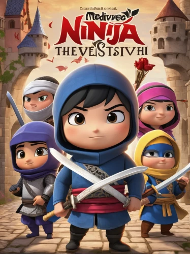 cartoon ninja,ninja,ninjago,ninjas,ninja star,ninjutsu,nda,assassin,kung,nộm,russo-european laika,assassins,ibn tulun,nda1,mulan,nda2,hero academy,action-adventure game,katana,kinara,Illustration,Realistic Fantasy,Realistic Fantasy 42