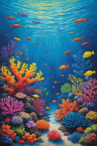 coral reef,underwater background,underwater landscape,aquarium decor,coral reef fish,coral reefs,aquarium,school of fish,coral fish,ocean underwater,underwater world,sea life underwater,sea-life,ocean floor,colorful water,tropical fish,under the sea,marine diversity,aquatic life,marine life,Art,Artistic Painting,Artistic Painting 26