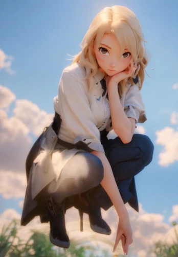 violet evergarden,heidi country,meteora,cynthia (subgenus),prairie,countrygirl,yang,uruburu,heavy object,belarus byn,whitey,elsa,erika,in the field,darjeeling,bonjour bongu,lensball,mamiya,torekba,rapunzel,Game&Anime,Pixar 3D,Pixar 3D