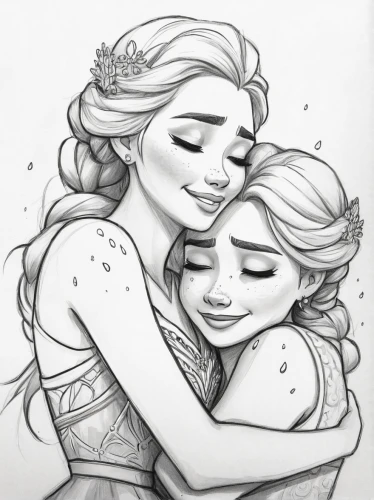 hug,hugging,hugs,tangled,frozen,embrace,princesses,elsa,princess anna,the hands embrace,holding,cuddle,lilo,snuggle,little girl and mother,two girls,coloring page,mother and daughter,cuddling,the sweetness,Photography,Fashion Photography,Fashion Photography 17