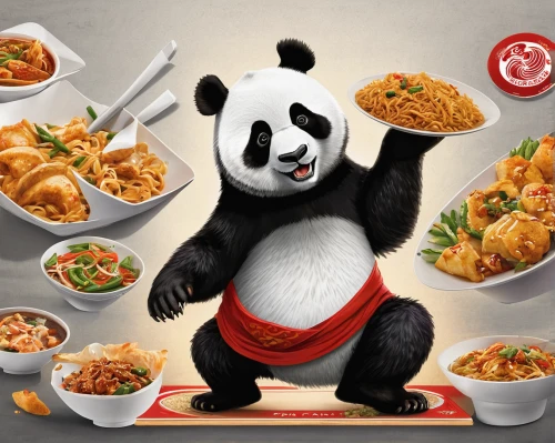 chinese panda,panda,chinese cuisine,chinese food,panda bear,korean chinese cuisine,asian cuisine,chinese food box,pandas,taiwanese cuisine,chinese restaurant,asian food,hong kong cuisine,restaurants online,kung pao chicken,chinese,kids' meal,indian chinese cuisine,kawaii panda,moo goo gai pan,Illustration,Realistic Fantasy,Realistic Fantasy 44