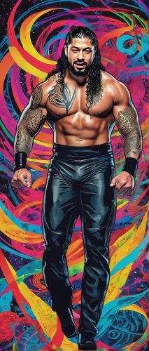 santana,macho,strongman,wrestler,chalk drawing,edge muscle,neanderthal,pollux,toni,muscle icon,rangoli,undertaker,the fan's background,oil on canvas,meat kane,art background,professional wrestling,super cell,guru,portrait background,Illustration,Realistic Fantasy,Realistic Fantasy 39