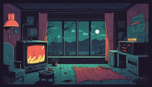 fireplace,cold room,livingroom,cabin,rooms,abandoned room,living room,room,apartment,sleeping room,bedroom,fireplaces,indoors,fire place,playing room,pixel art,one room,an apartment,retro styled,warmth,Illustration,Japanese style,Japanese Style 06