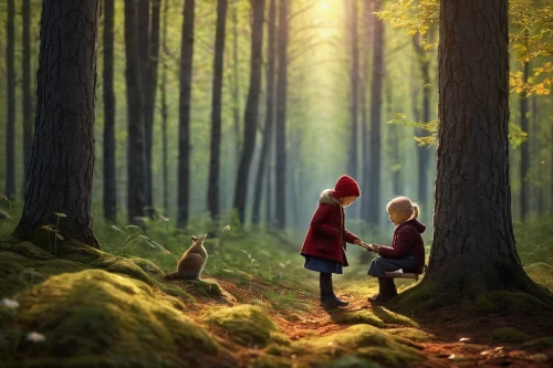 happy children playing in the forest,forest walk,girl and boy outdoor,fairytale forest,fairy forest,children's background,enchanted forest,in the forest,forest background,forest path,forest floor,forest of dreams,germany forest,forest animals,children's fairy tale,little red riding hood,little girls walking,little boy and girl,fir forest,autumn forest,Photography,Documentary Photography,Documentary Photography 22