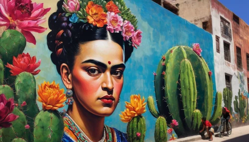 frida,queretaro,mural,antigua guatemala,mexican culture,mexico,albuquerque,mexico city,guanajuato,nicaraguan cordoba,yucatan,san juan,campeche,el salvador dali,murals,flower wall en,chiapas,san pedro,san cristobal,tijuana,Art,Classical Oil Painting,Classical Oil Painting 42