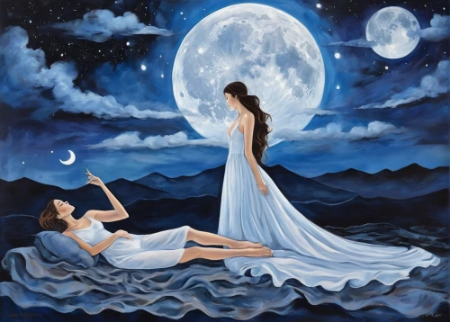 blue moon,blue moon rose,moon phase,the night of kupala,moonlit night,honeymoon,moon night,moonbeam,moon and star,beach moonflower,oil painting on canvas,the moon and the stars,art painting,moonlit,romantic scene,celestial bodies,romantic night,the zodiac sign pisces,moon and star background,moonlight,Photography,Fashion Photography,Fashion Photography 26