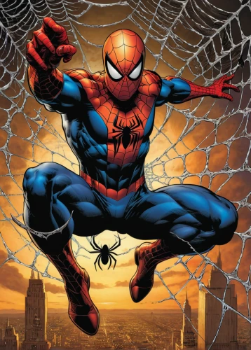 webbing,spider-man,spider man,tangle-web spider,spiderman,spider,spider bouncing,spider the golden silk,marvel comics,webs,web,spider network,spider silk,spider's web,arachnid,spiderweb,walking spider,spider web,wall,spider net,Illustration,American Style,American Style 02