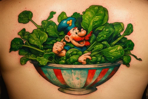body art,body painting,bodypainting,spinach salad,bodypaint,spinach,vegetables,parsley,garden salad,eat your vegetables,veggies,vegetables landscape,tattoo,tattoo artist,popeye,fresh vegetables,kawaii vegetables,salad plant,colorful vegetables,green salad,Art,Classical Oil Painting,Classical Oil Painting 44