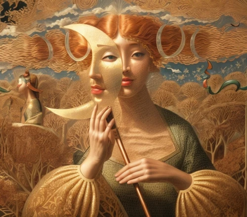 capricorn mother and child,woman of straw,capricorn,ovis gmelini aries,angel playing the harp,the zodiac sign taurus,faun,dali,girl with bread-and-butter,sagittarius,virgo,surrealism,botticelli,oriental painting,sphynx,venus,taurus,the good shepherd,khokhloma painting,harp player,Common,Common,Photography