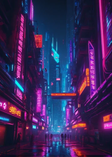 cyberpunk,shinjuku,colorful city,tokyo city,tokyo,neon arrows,metropolis,neon lights,neon,cityscape,hong kong,vapor,shanghai,futuristic landscape,fantasy city,neon light,futuristic,retro background,aesthetic,taipei,Conceptual Art,Sci-Fi,Sci-Fi 26