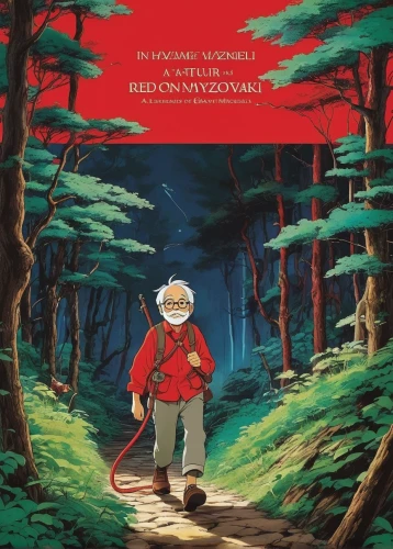 studio ghibli,wild strawberries,immerwurzel,forest man,farmer in the woods,a collection of short stories for children,shirakami-sanchi,höstanemon,cd cover,walking man,nördlinger ries,pilgrimage,adventure game,heidi country,magical adventure,frutti di bosco,geppetto,hiker,album cover,forest walk,Illustration,Japanese style,Japanese Style 14