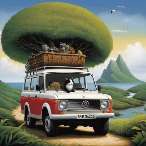 vwbus,travel trailer poster,land rover discovery,trabant,campervan,station wagon-station wagon,jeep wagoneer,vw bus,vw van,camper van,vanagon,travel van,camper van isolated,land rover series,vw camper,snatch land rover,volkswagenbus,recreational vehicle,land-rover,caravanning,Illustration,Abstract Fantasy,Abstract Fantasy 22