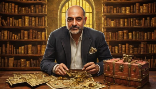 merchant,an investor,banker,shopkeeper,gambler,gold business,financier,persian poet,book illustration,abdel rahman,financial advisor,watchmaker,game illustration,stock broker,play escape game live and win,apothecary,book cover,financial world,author,khazne al-firaun,Art,Classical Oil Painting,Classical Oil Painting 04