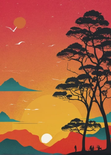 kilimanjaro,dusk background,mount kilimanjaro,serengeti,travel poster,landscape background,background vector,retro background,africa,east africa,safari,mobile video game vector background,sunset,japan landscape,mountain sunrise,zanzibar,tanzania,desert background,tropics,an island far away landscape,Conceptual Art,Daily,Daily 06