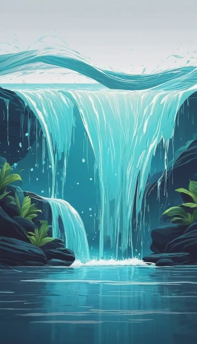water fall,waterfall,water scape,a small waterfall,water flow,water falls,flowing water,water flowing,waterfalls,wasserfall,underground lake,glacial melt,waterscape,water glace,water waves,underwater oasis,cave on the water,water splash,fluid flow,water wall,Conceptual Art,Daily,Daily 16