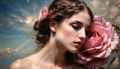 scent of roses,beautiful girl with flowers,wild roses,faery,romantic portrait,vintage flowers,girl in flowers,yellow rose background,landscape rose,flower background,floral background,romantic rose,vintage woman,blooming roses,spray roses,the sleeping rose,with roses,wild rose,sky rose,rose wreath,Photography,Artistic Photography,Artistic Photography 14