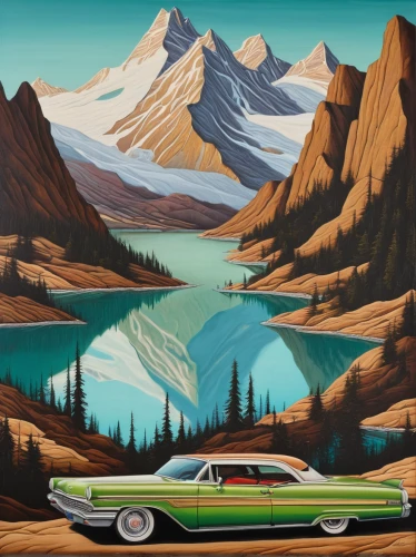 icefield parkway,maligne lake,icefields parkway,lake louise,yukon territory,vermilion lakes,west canada,travel trailer poster,mount robson,emerald lake,jeep wagoneer,ford ltd crown victoria,ford galaxie,yukon river,edsel,ford fairlane crown victoria skyliner,jasper national park,banff,canadian rockies,lake minnewanka,Conceptual Art,Daily,Daily 14