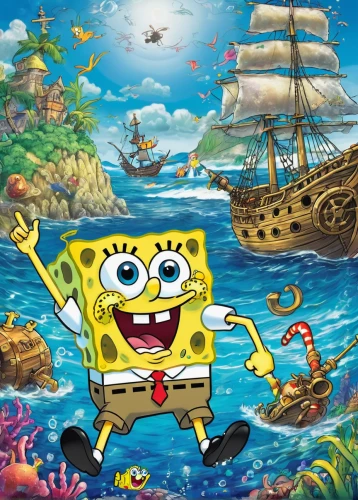 house of sponge bob,sponge bob,cartoon video game background,under sea,underwater background,sponges,april fools day background,sponge,children's background,under the sea,marine biology,nautical banner,cube sea,sea-life,underwater world,marine diversity,aquatic life,flounder,ocean background,marine animal,Illustration,Japanese style,Japanese Style 04