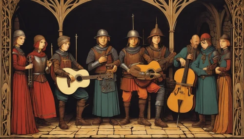 musicians,bach knights castle,carolers,middle ages,the middle ages,street musicians,musical ensemble,singers,medieval market,medieval,folk music,music instruments,the pied piper of hamelin,holbein,basotho musicians,knight tent,folk instrument,chorus,serenade,choral,Art,Artistic Painting,Artistic Painting 28