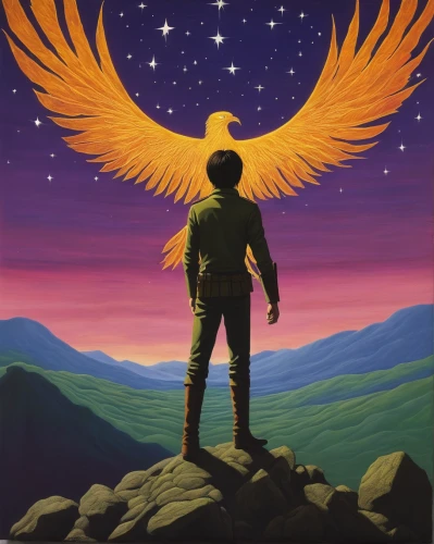 phoenix,the archangel,angel wing,eagle illustration,dove of peace,guardian angel,angel moroni,eagle silhouette,angelology,archangel,astronomer,the spirit of the mountains,eagle,sun wing,angel wings,wings,griffin,pegasus,ganymede,angel head,Art,Artistic Painting,Artistic Painting 26