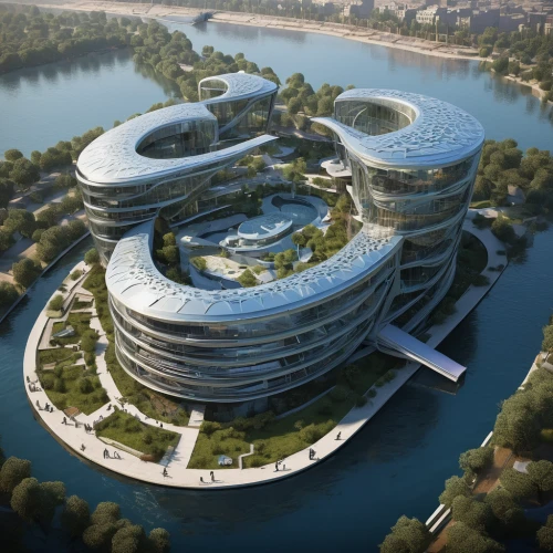 autostadt wolfsburg,futuristic architecture,suzhou,chinese architecture,largest hotel in dubai,artificial islands,artificial island,tianjin,very large floating structure,wuhan''s virus,zhengzhou,shenyang,danube bank,floating islands,serpentine,skyscapers,arhitecture,eco hotel,malopolska breakthrough vistula,solar cell base,Conceptual Art,Fantasy,Fantasy 14